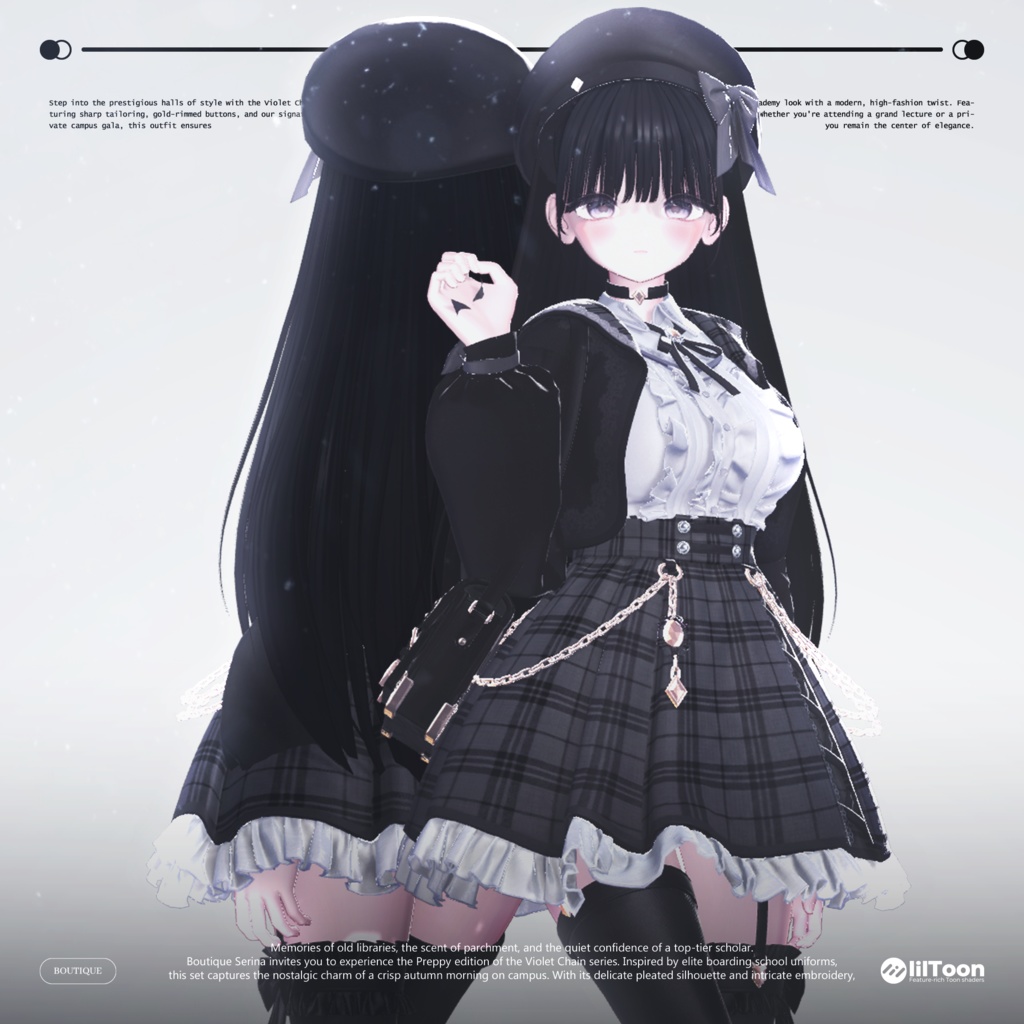 ❤️SALE❤️ Violet Chain : Preppy【17アバター対応】