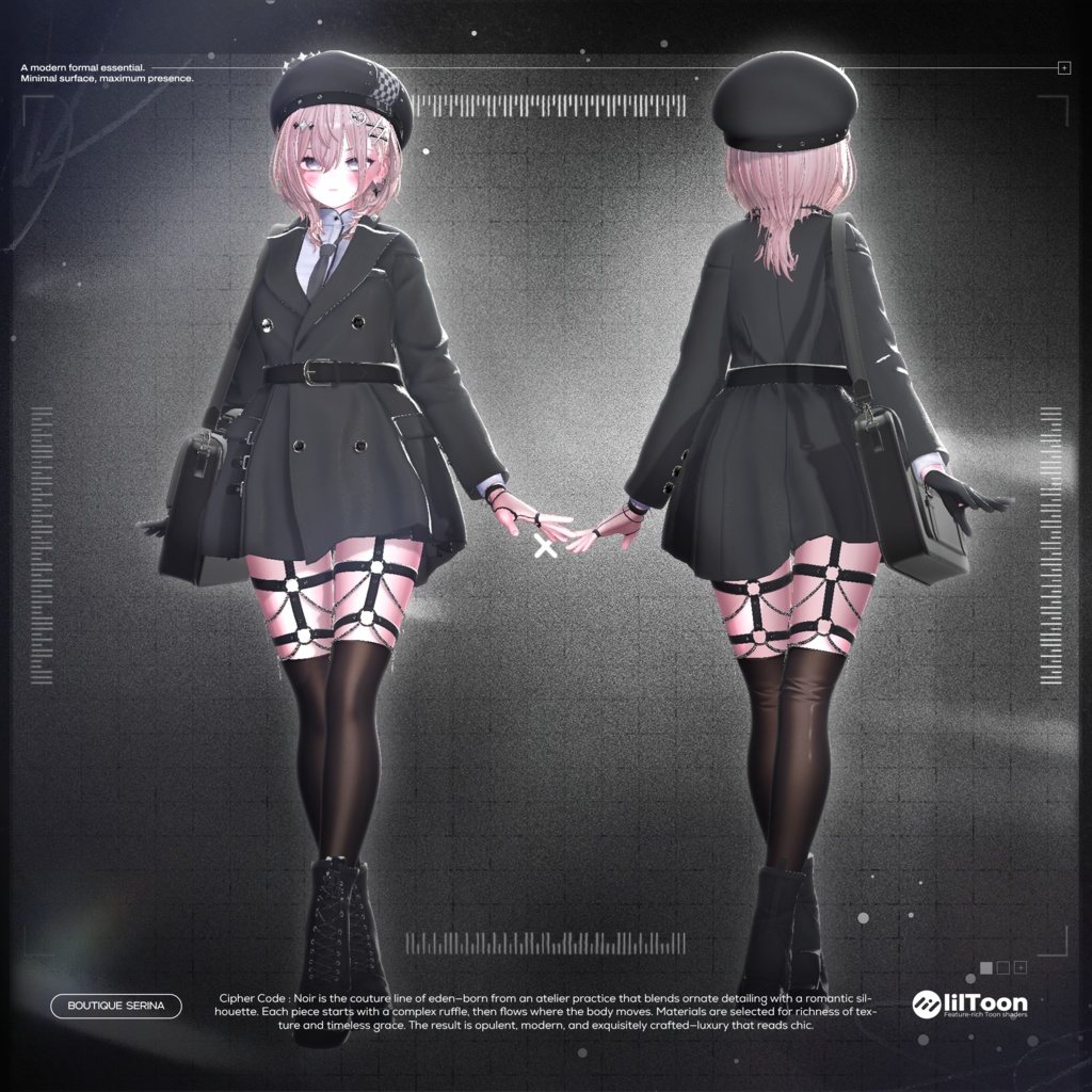 ✨GW SALE✨ Cipher Code : Noir【19アバター対応】
