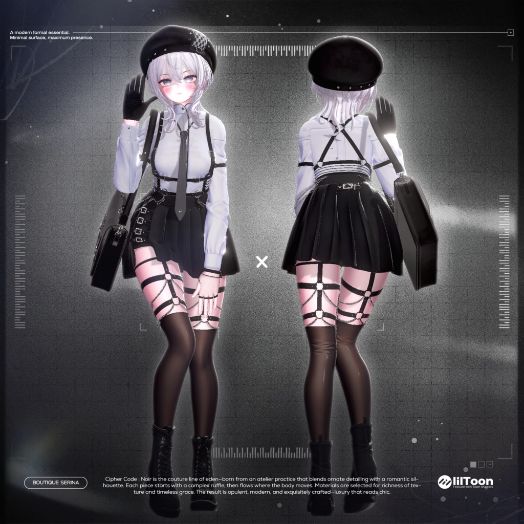 ✨GW SALE✨ Cipher Code : Noir【19アバター対応】