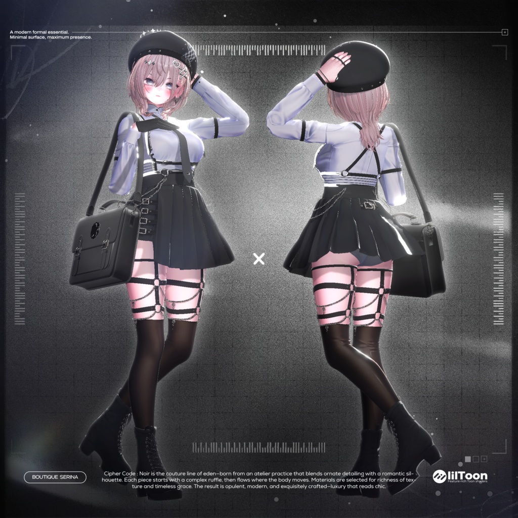 ✨GW SALE✨ Cipher Code : Noir【19アバター対応】