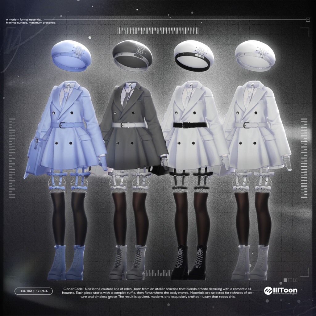 ✨GW SALE✨ Cipher Code : Noir【19アバター対応】