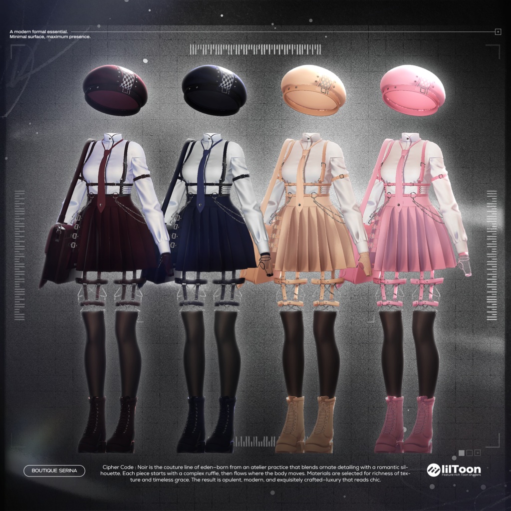✨GW SALE✨ Cipher Code : Noir【19アバター対応】