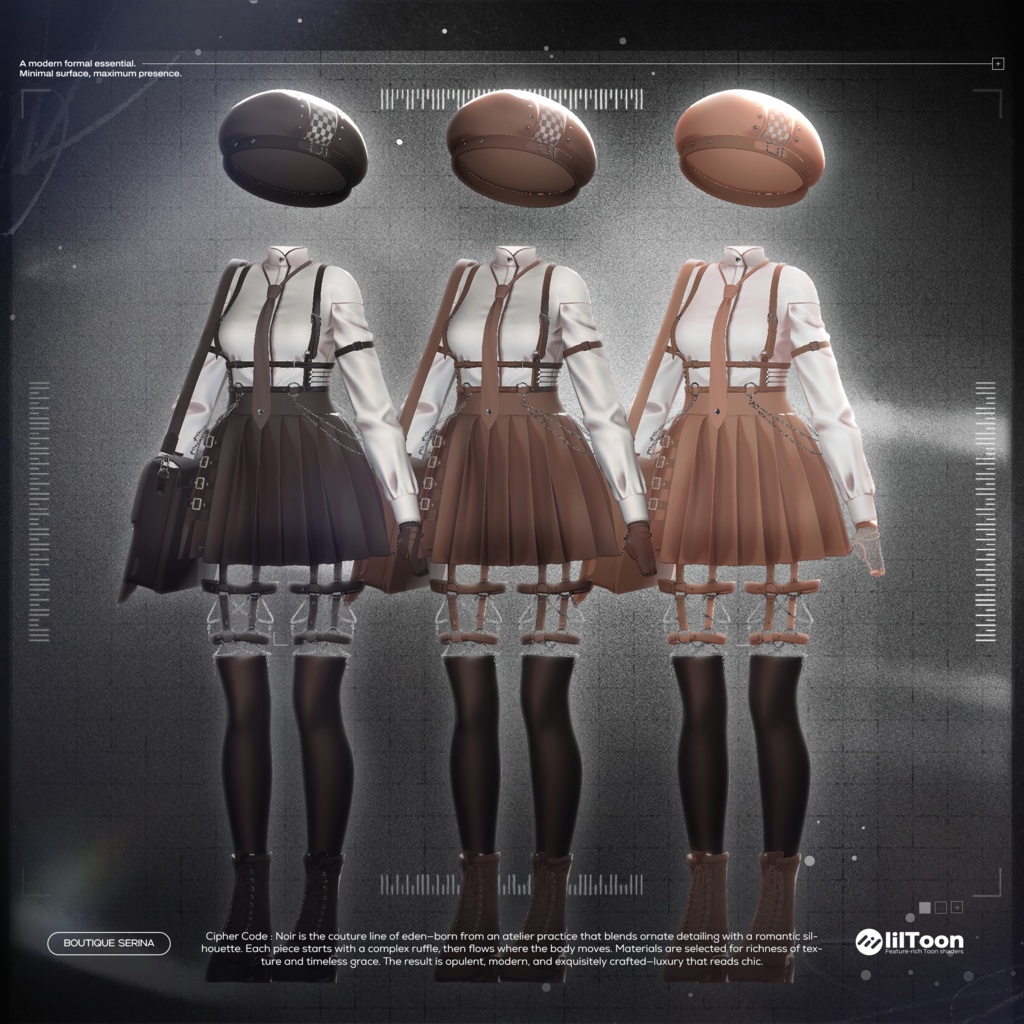 ✨GW SALE✨ Cipher Code : Noir【19アバター対応】