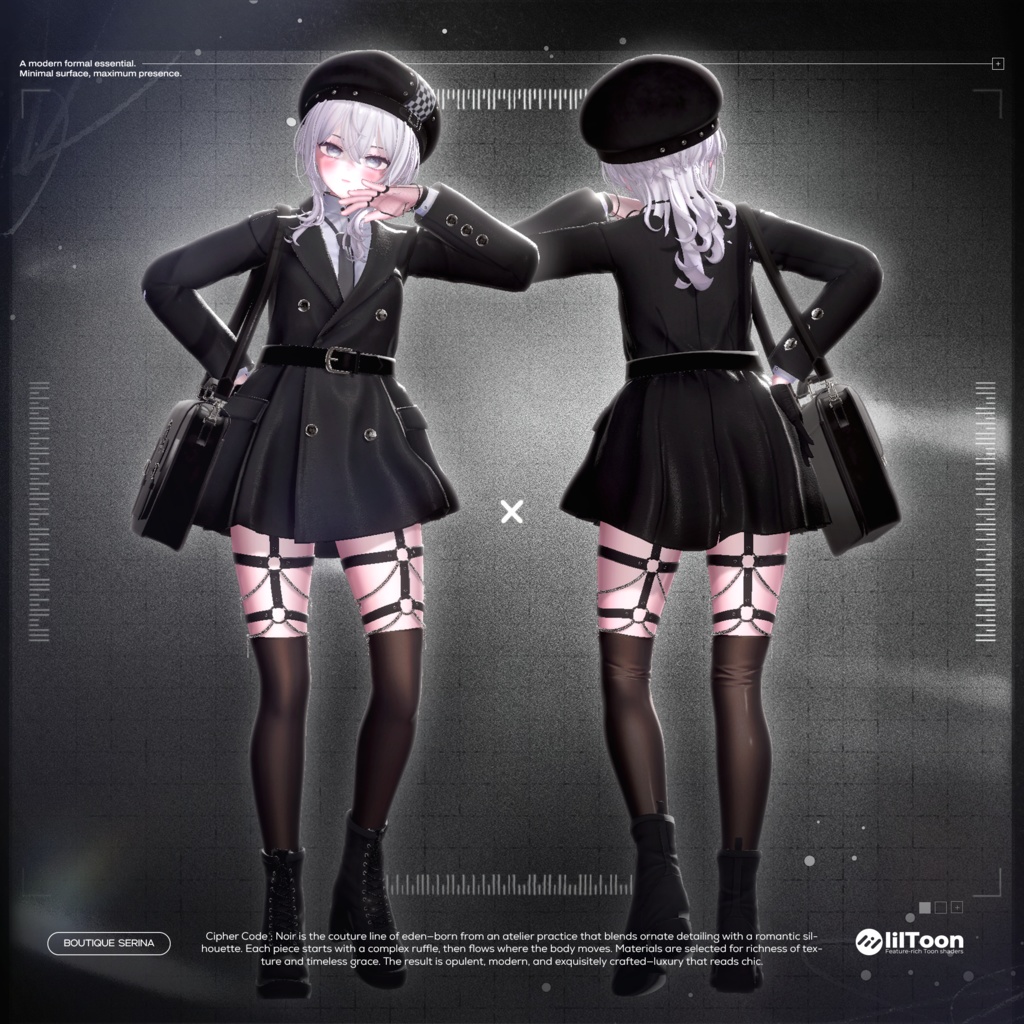 ✨GW SALE✨ Cipher Code : Noir【19アバター対応】