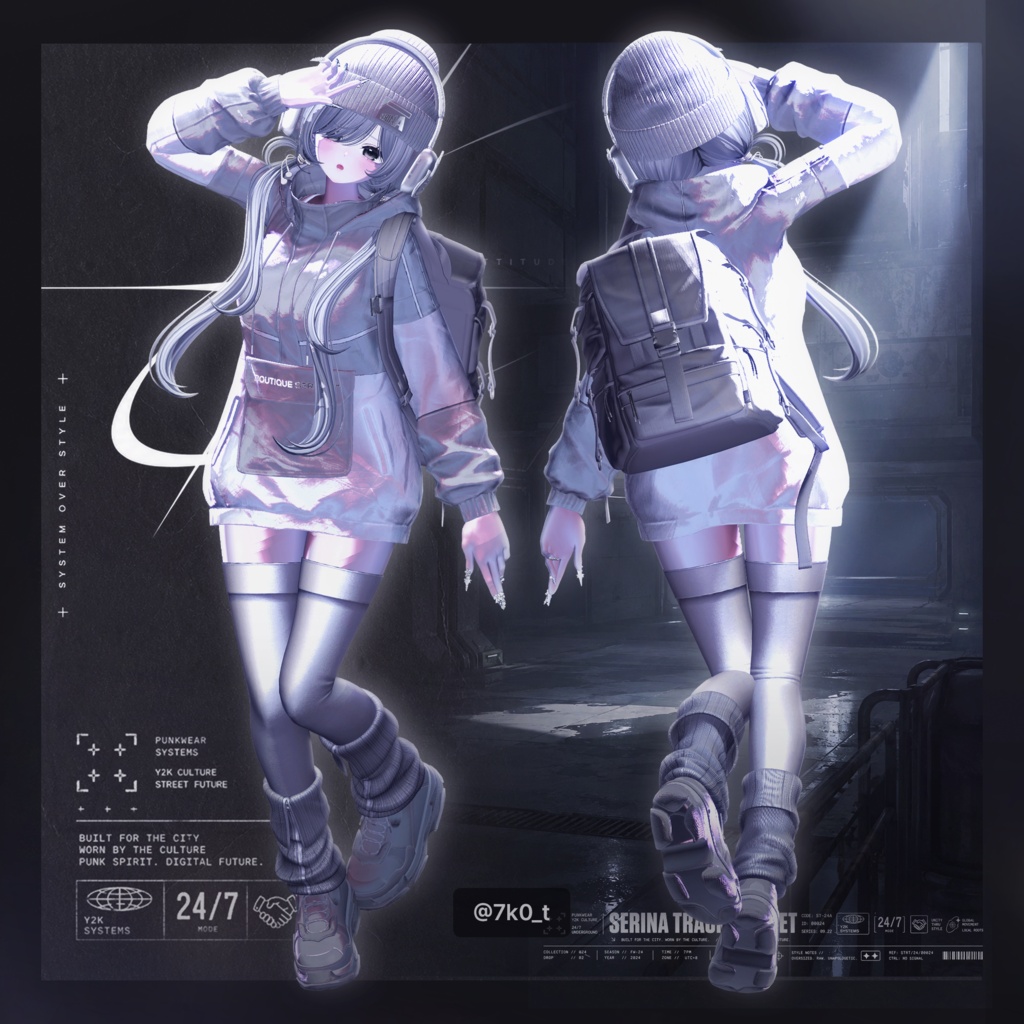 ❤️SALE❤️ SERINA TRACK : STREET【16アバター対応】