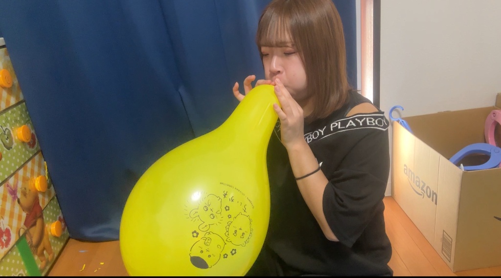 ちいかわ風船膨らまし割り