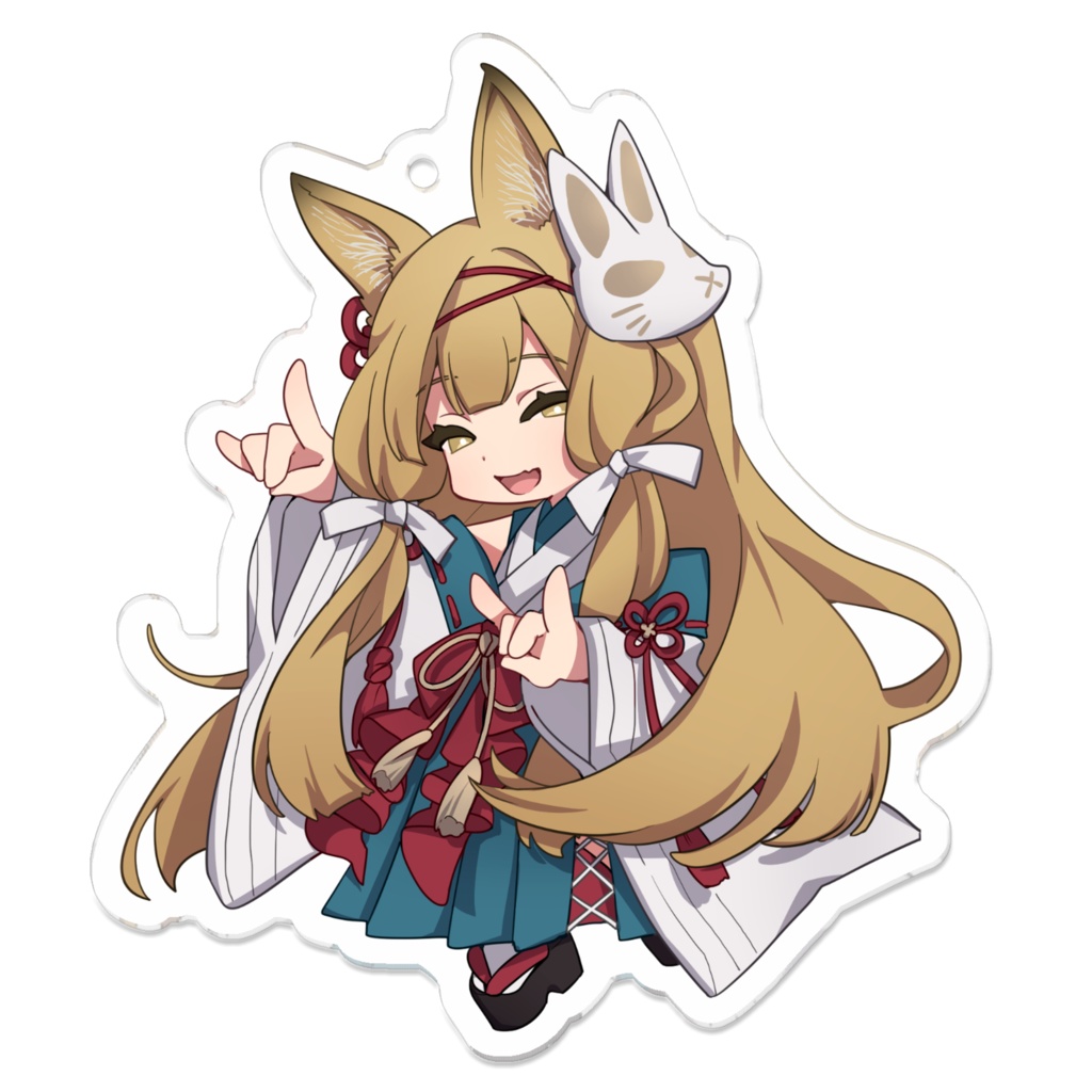 【魔法少女が終わらない!】東ミツネ アクリルキーホルダー