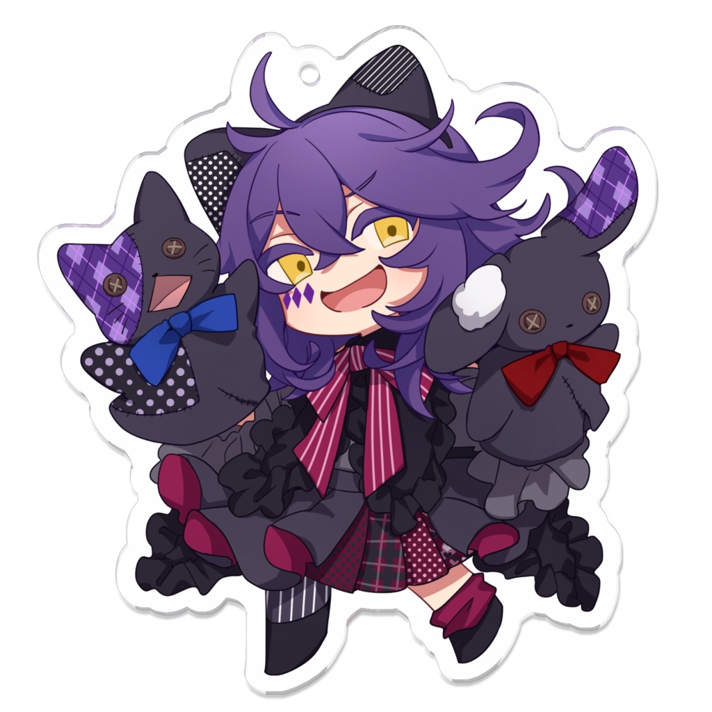 【魔法少女が終わらない！】クローネ・クローネ　アクリルキーホルダー