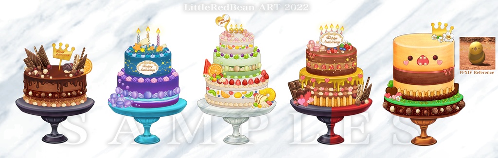 ☆ Build your own Cake! 2022☆【無料‧Free+有料‧Sell】