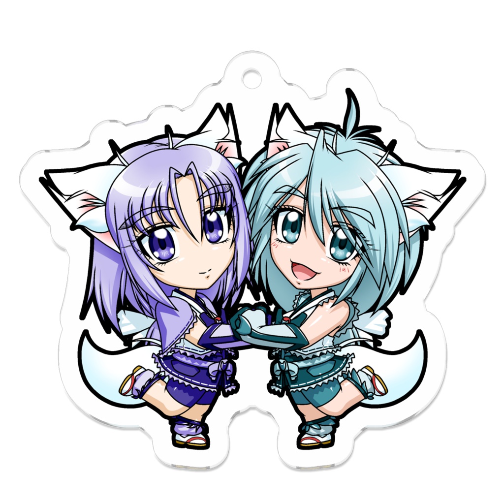 タケコマさんカサマさんアクキー