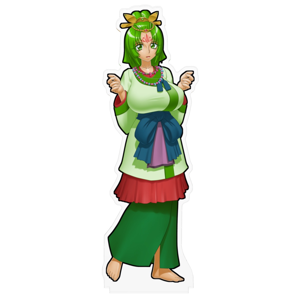 オオゲツヒメさん立像アクリルフィギュア