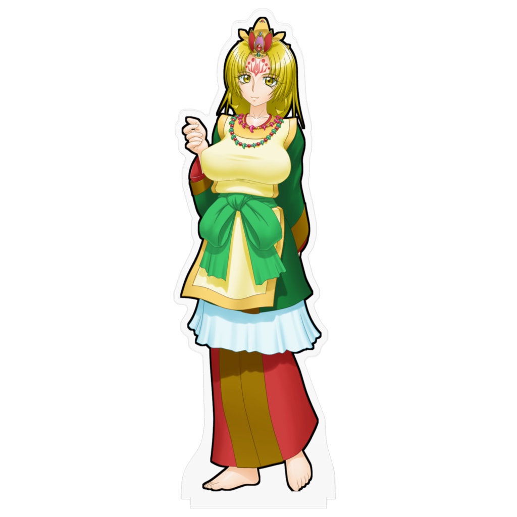 ウケモチノカミさん立像アクリルフィギュア