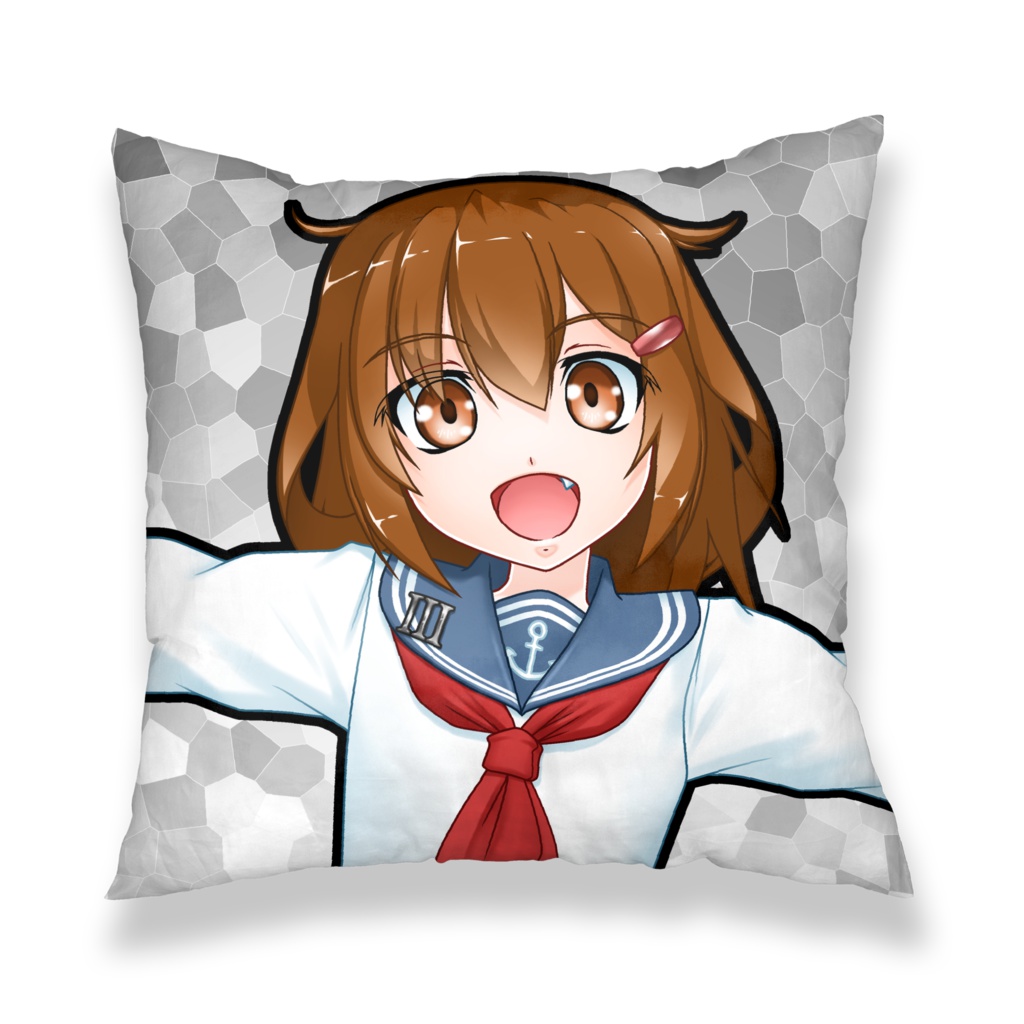 雷ちゃんクッションカバー