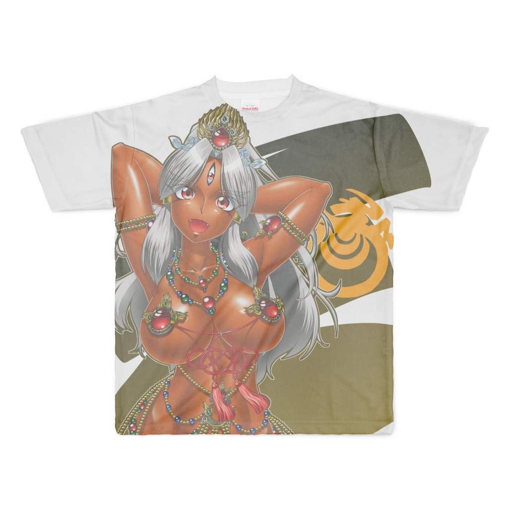 ダキニテンさんTシャツ(フルグラフィック)2022_02