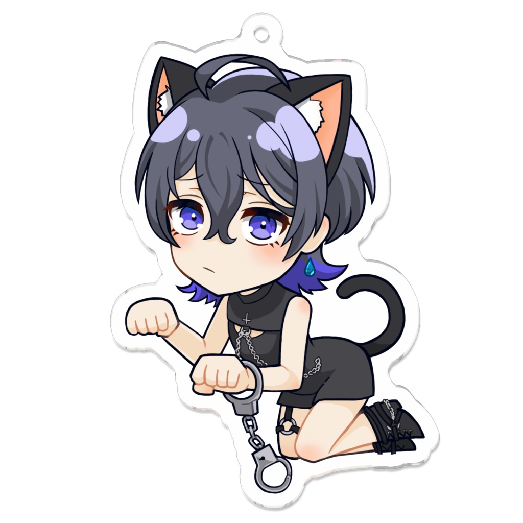 【Rёo】SDアクリルキーホルダー　猫耳ver