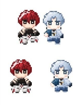 ドットアクリルスタンド