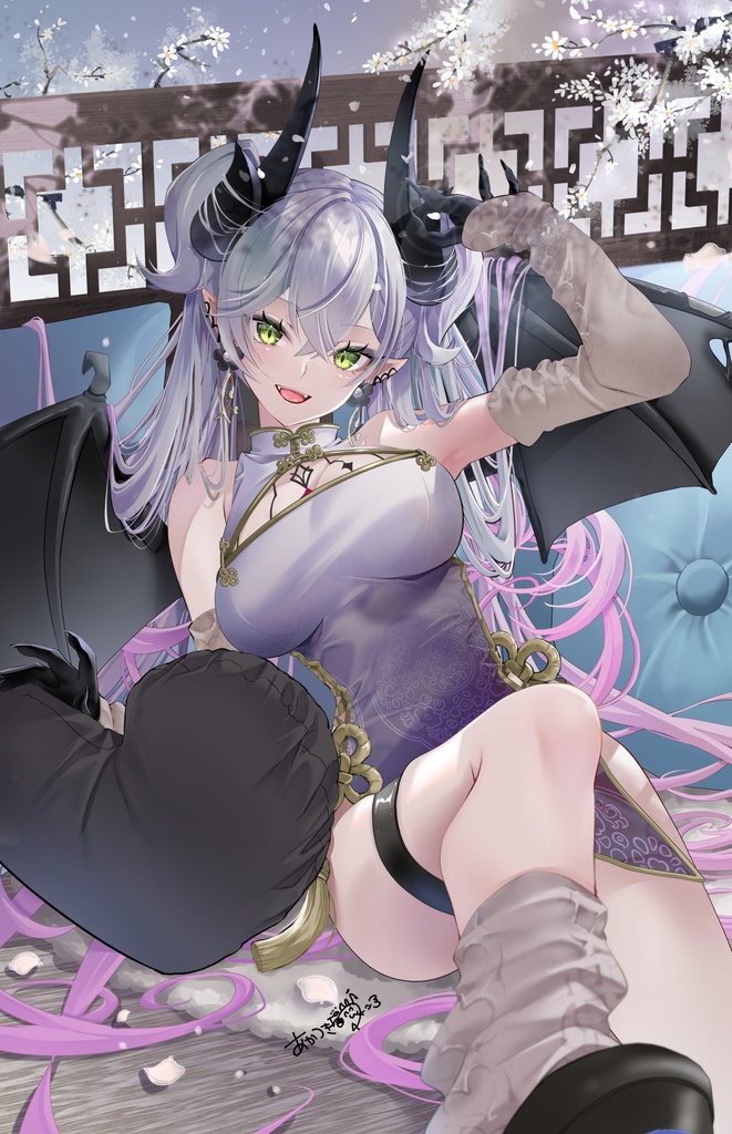 チャイナドレス　リリス　B2タペストリー