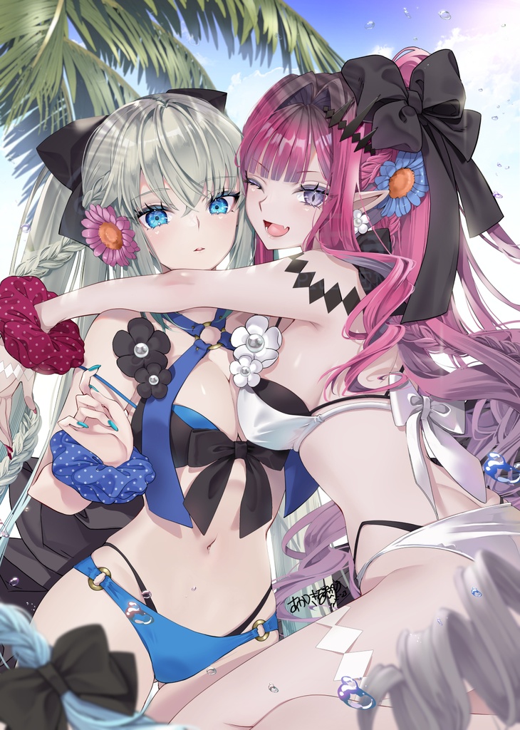 水着モルトリ　B2タペストリー