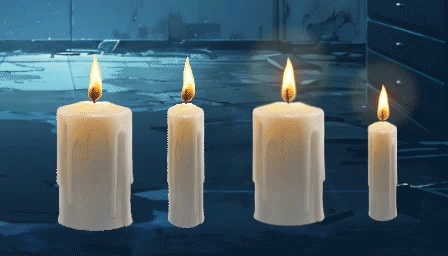 素材_蠟燭_キャンドル_Candle_PNG+GIF