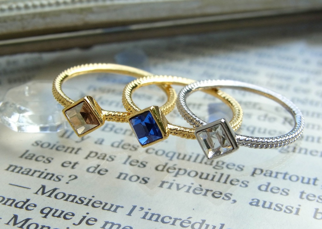 <お好きな色でオーダー可>スクエアリング