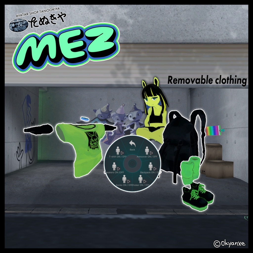 オリジナル3Dモデル MEZ