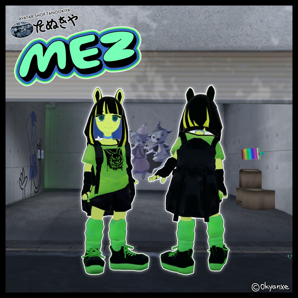 オリジナル3Dモデル MEZ