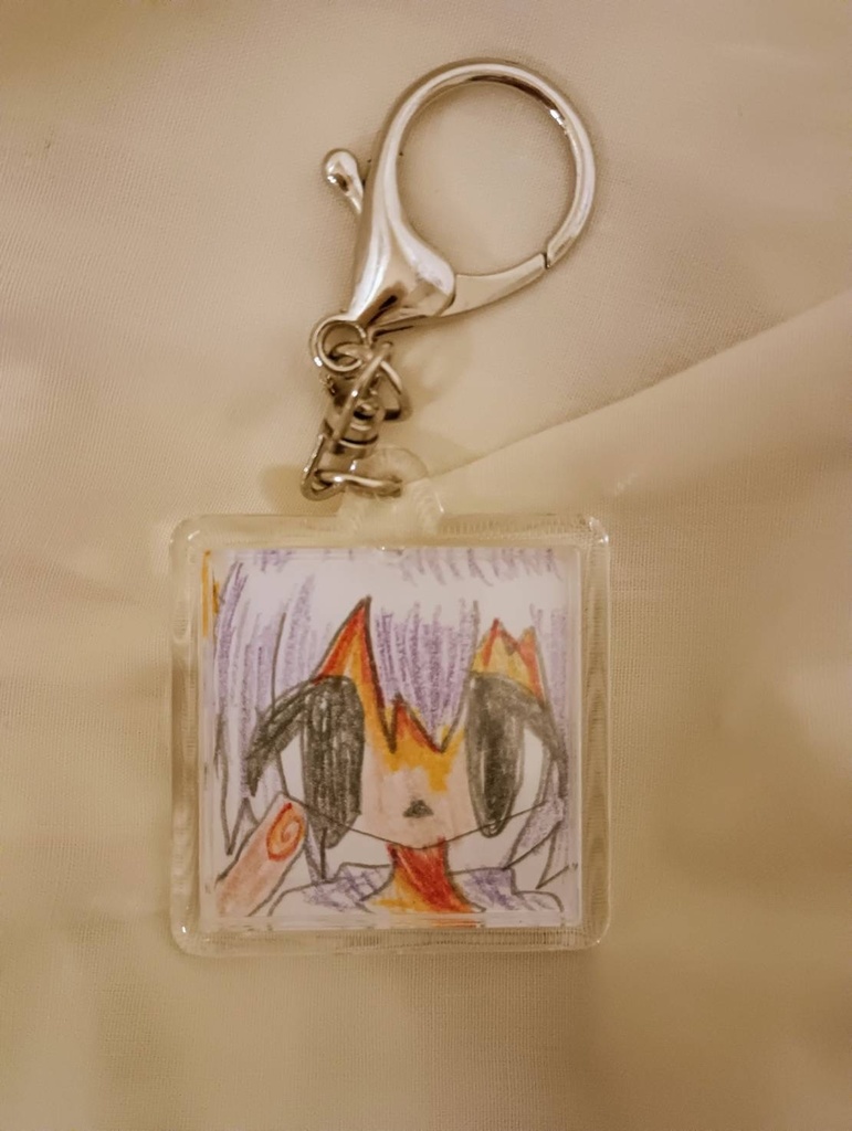 山田りくお原画キーホルダー