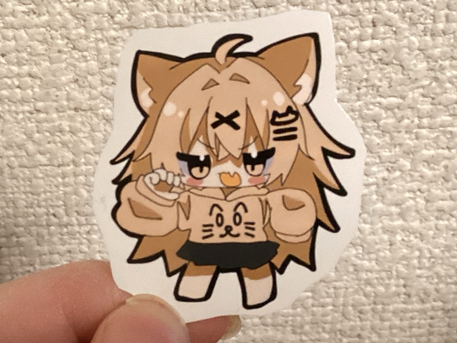 らおんちゃんミニステッカー