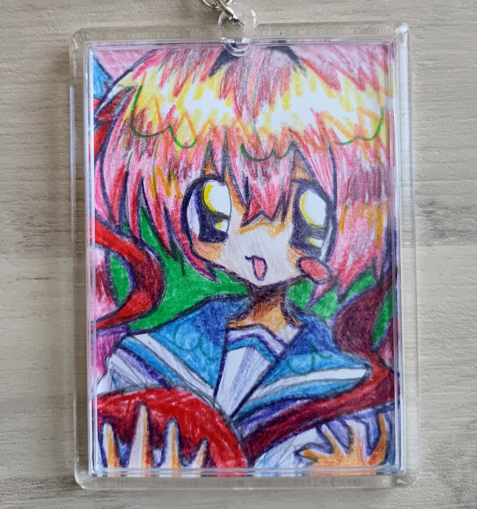 原画キーホルダー