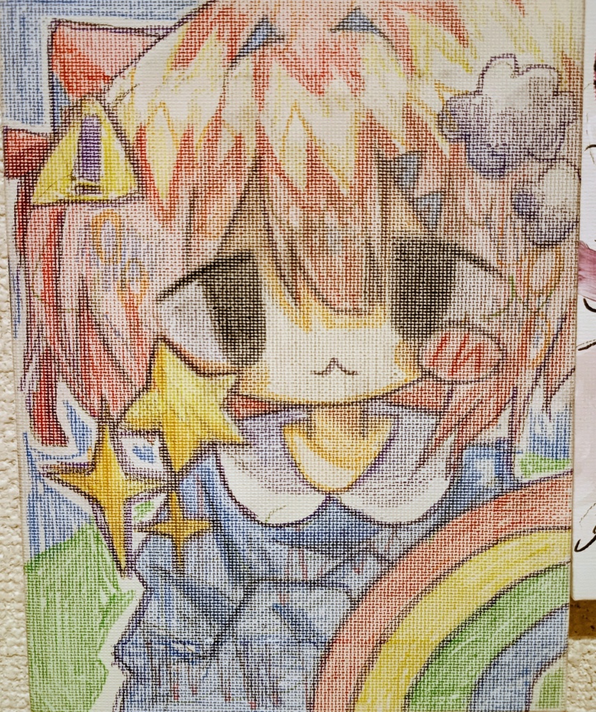 原画　しらない世界