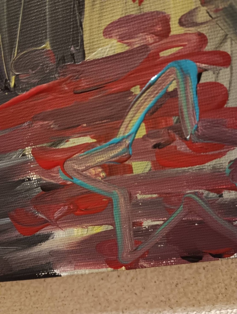 アクリル原画 夢みたい