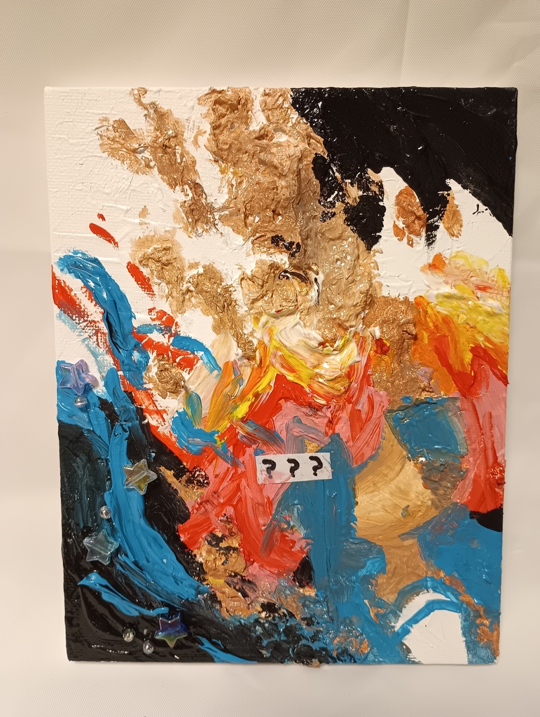 アクリル原画⭐こわれる