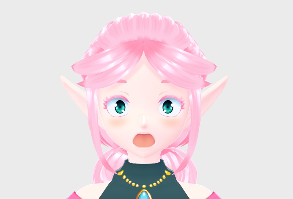 【VRoid/VRM】シルビア・アサクラン【オリジナル3Dモデル/キャラクター】