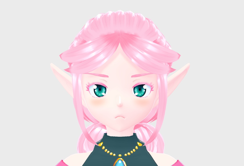 【VRoid/VRM】シルビア・アサクラン【オリジナル3Dモデル/キャラクター】