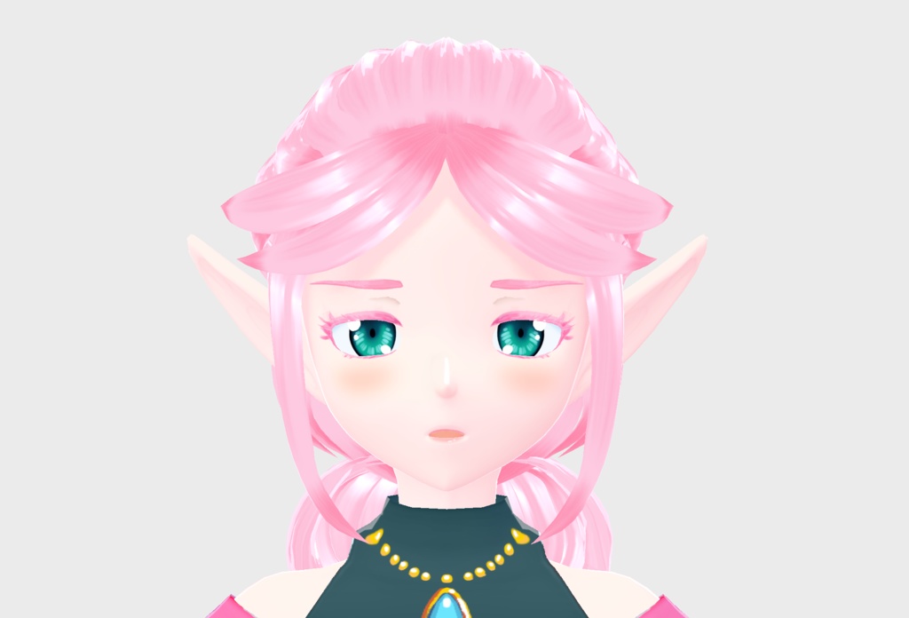 【VRoid/VRM】シルビア・アサクラン【オリジナル3Dモデル/キャラクター】