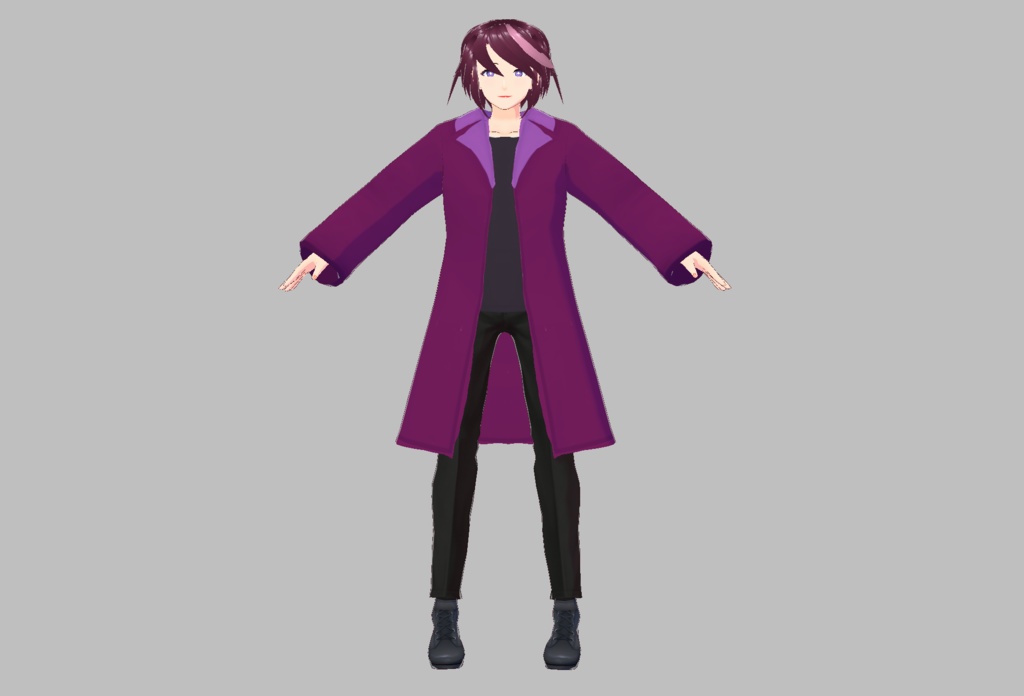 【VRoid/VRM/アバター】アノイ・リジスト【オリジナル3Dモデル/キャラクター】