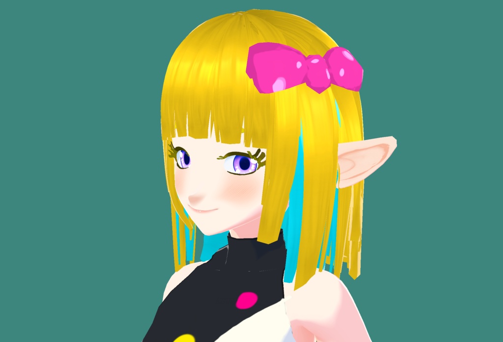 【VRoid】Vtuber_model_01【VRM/3Dモデル/アバター】