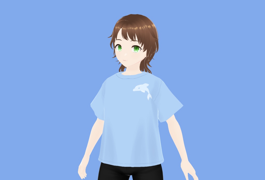 【無料】2023年夏のシンプルアイコンTシャツ 10種【VRoid/カスタムアイテム/テクスチャー】