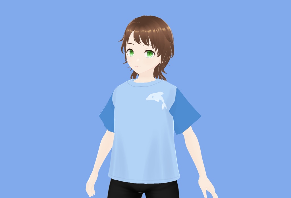 【無料】2023年夏のシンプルアイコンTシャツ 10種【VRoid/カスタムアイテム/テクスチャー】