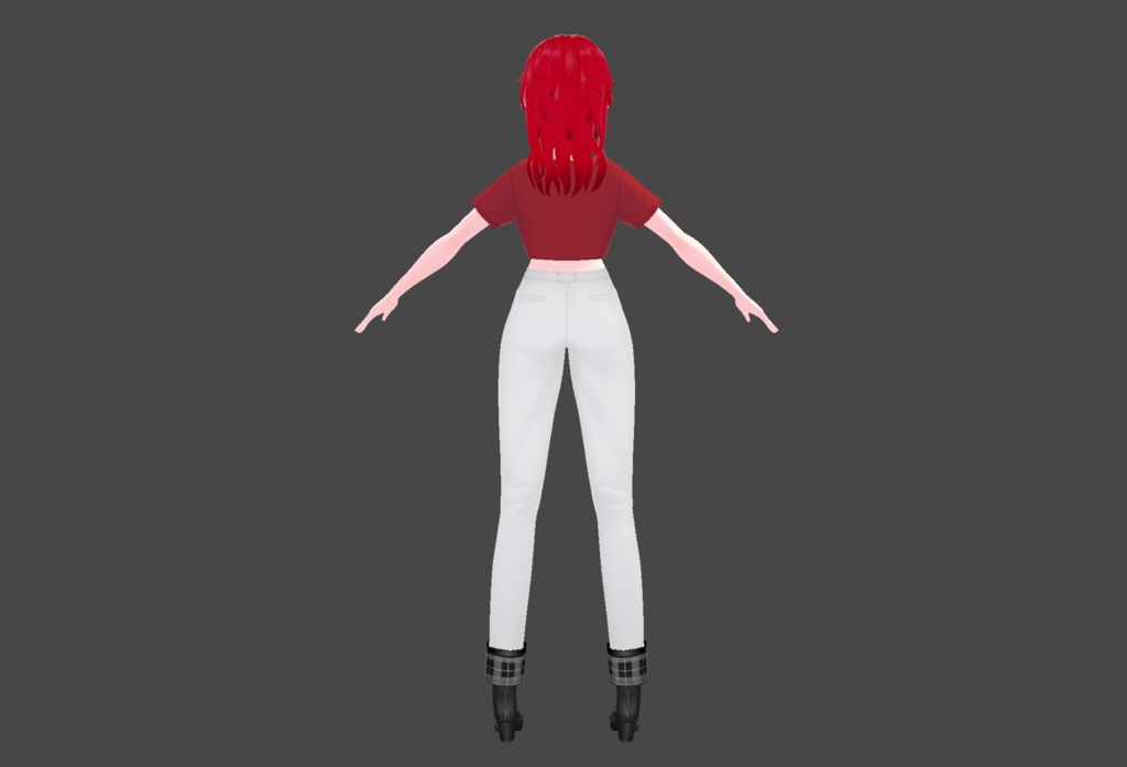 【VRoid/VRM】レレ・マーズ【オリジナルキャラクター/3Dモデル】