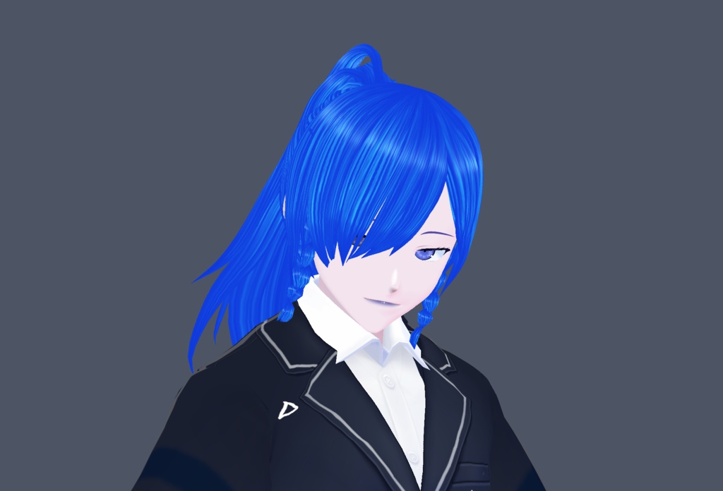 【VRoid/VRM】サクマ・ヨルノ【オリジナルキャラクター/3Dモデル】