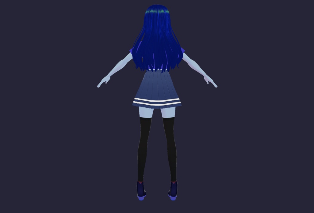 【VRoid/VRM】ライム・スレイム【オリジナル3Dモデル】