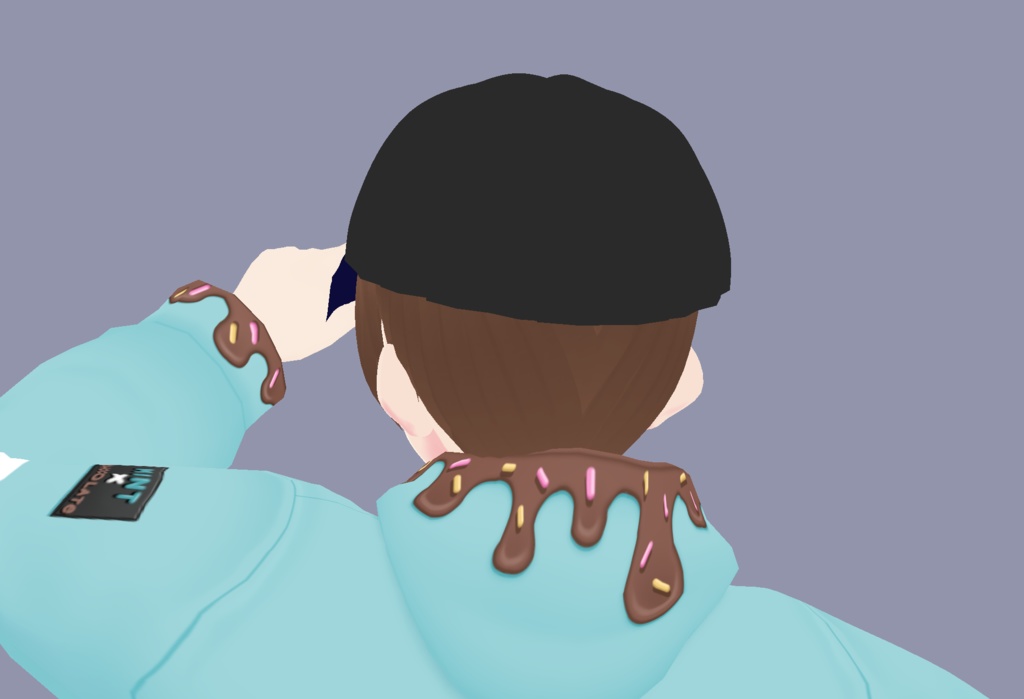 【CC-BY 4.0/無料】シンプル帽子【VRoid/カスタムアイテム】