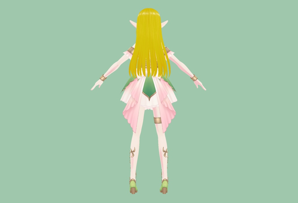 【VRoid/VRM】エルマ・エルフ【オリジナル3Dモデル】