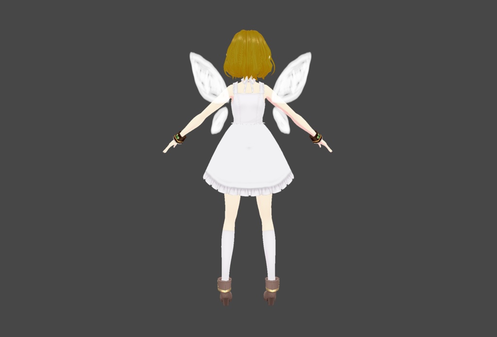 【VRoid/VRM】フェアリー・チエル【オリジナル3Dモデル】