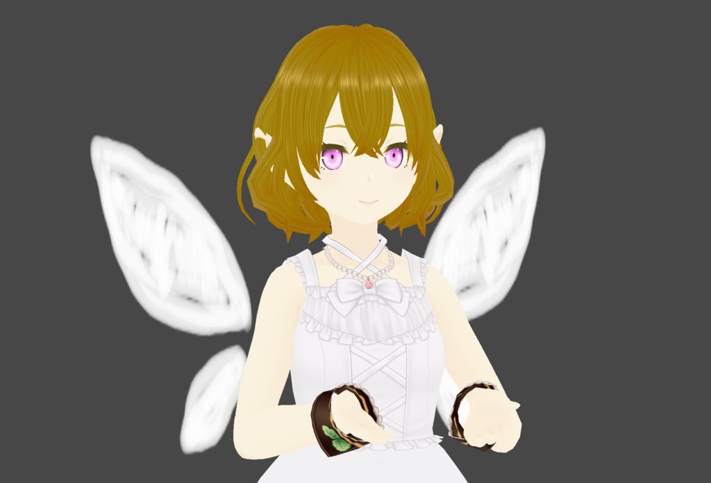 【VRoid/VRM】フェアリー・チエル【オリジナル3Dモデル】