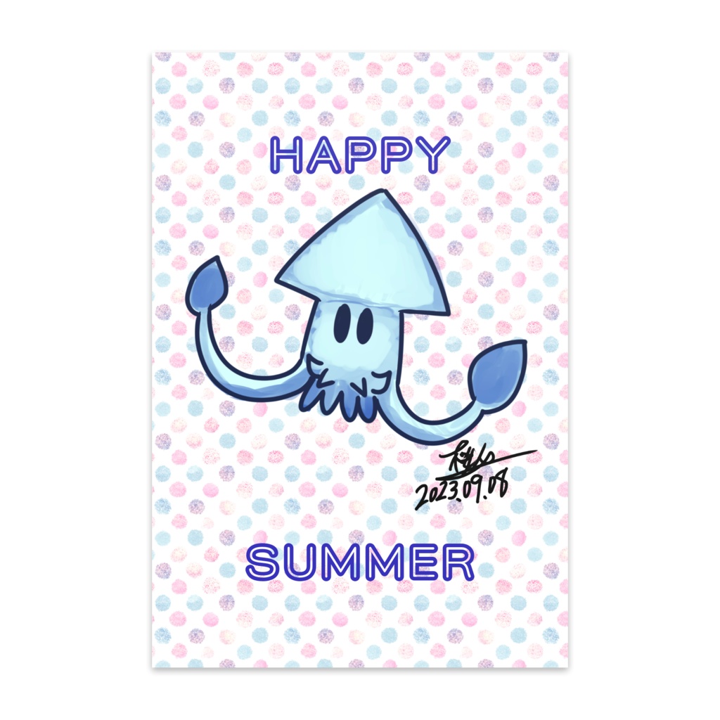 HAPPY SUMMER SQUID