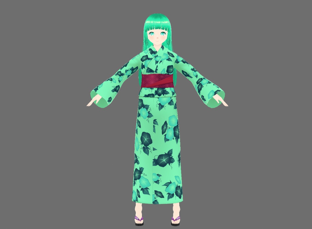 【VRM/VRoid/フリーアバター】みるっち【50フォロワー記念】