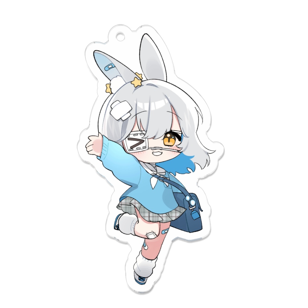 雪兎ちま アクリルキーホルダー
