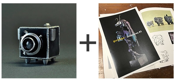  セット商品　「カメラ犬」キット + 「ぐらまに作品集#3」